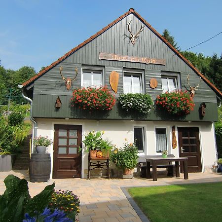 Ferienhaus Haus Am Wald Stolberg  ภายนอก รูปภาพ
